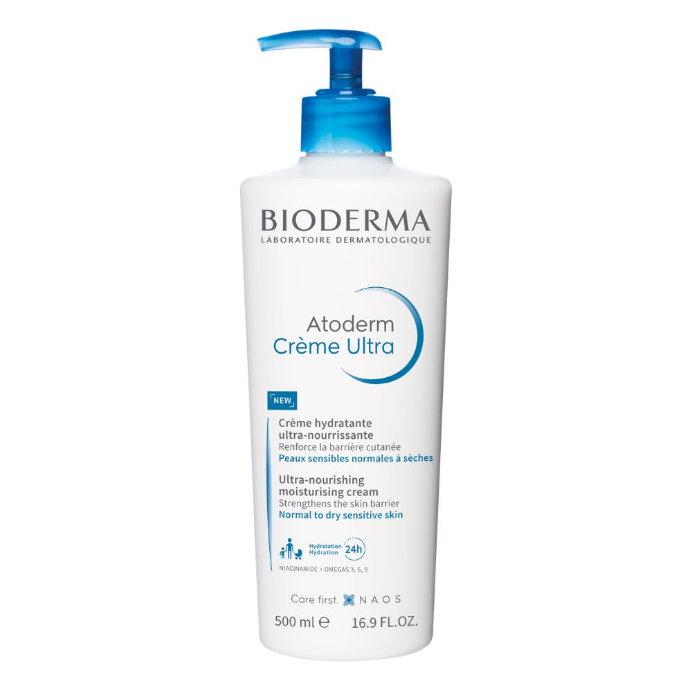 Atoderm Creme Ultra / Hranljiva krema za veoma suvu i osetljivu kožu, za lice i telo, 500 ml