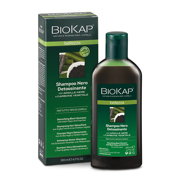 BioKap Crni šampon za detoksikaciju, 200ml